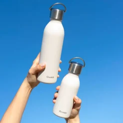 Bouteille isotherme en inox 350ml sable Active Qwetch