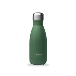 Bouteille isotherme kaki 260 mL Qwetch