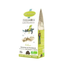 Café en grains bio 200g Arthur Terramoka
