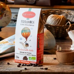 Café en grains bio 200g Mademoiselle Adele Terramoka