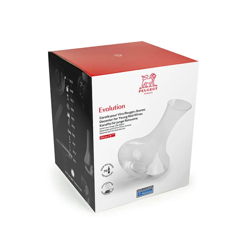 Carafe aération évolution