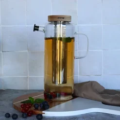 Carafe infuseur en verre 1.5L