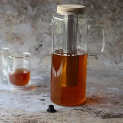 Carafe infuseur en verre 1.5L