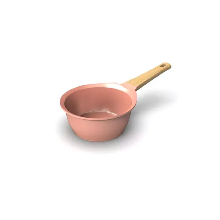 Casserole anti-adhésive 16 cm rose Cookut
