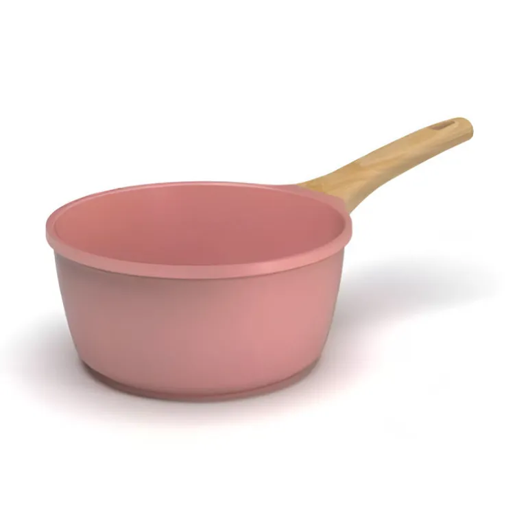 Casserole anti-adhésive 20 cm rose Cookut