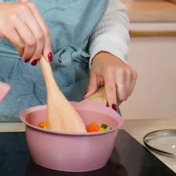 Casserole anti-adhésive 16 cm rose Cookut