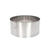 Cercle à pâtisserie inox extensible