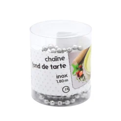 Chaîne fond de tarte INOX