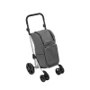 Chariot pliant 4 roues gris