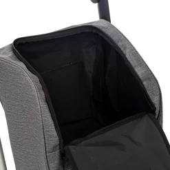 Chariot pliant 4 roues gris