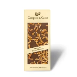 Chocolat au lait Amande caramélisée