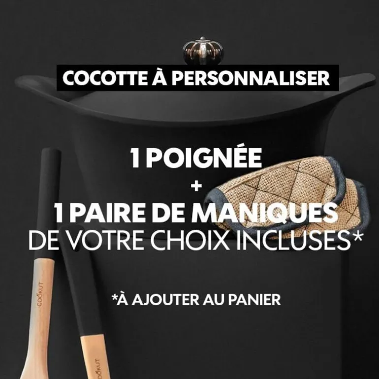Cocotte personnalisable 28 cm myrtille Cookut