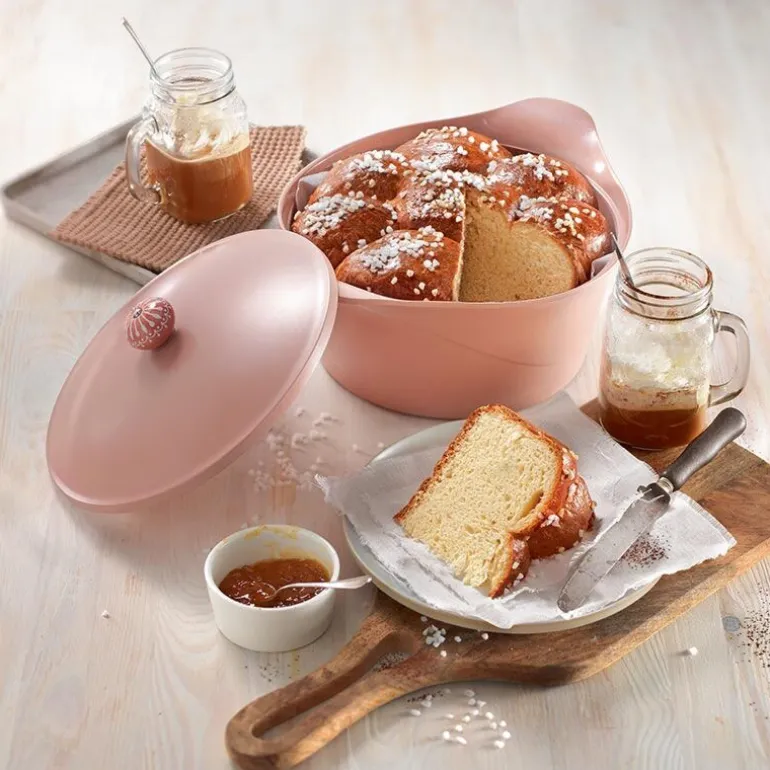 Cocotte personnalisable 24 cm rose Cookut