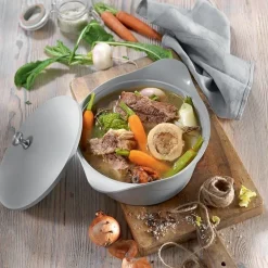 Cocotte personnalisable 28 cm grise Cookut
