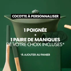 Cocotte personnalisable 24 cm fougère Cookut