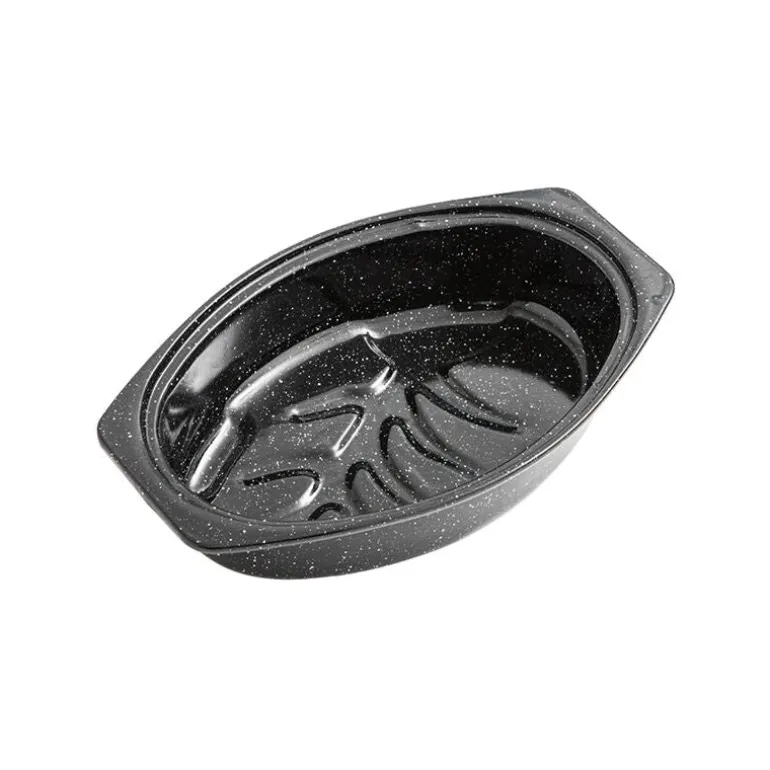 Cocotte roaster graniteware ovale MM Warmcook