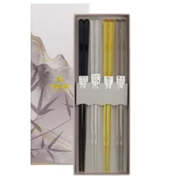 Coffret 5 baguettes acrylique maron