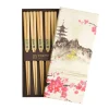 Coffret 5 baguettes bois Brown Tokyo Design