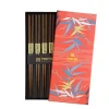Coffret 5 baguettes bois marron 22,5cm Tokyo Design