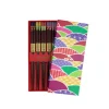 Coffret 5 baguettes multicolores
