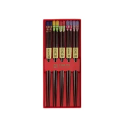 Coffret 5 baguettes multicolores