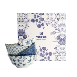 Coffret 4 bols Flora Japonica