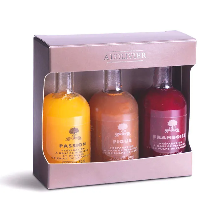 Coffret 3 miniatures vinaigres