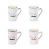Coffret 4 mugs Chat 35cl