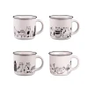 Coffret 4 mugs Friends 35cl