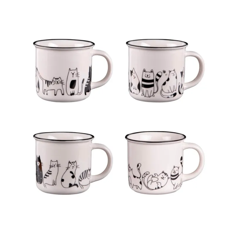 Coffret 4 mugs Friends 35cl