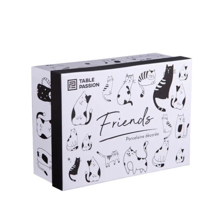 Coffret 4 mugs Friends 35cl