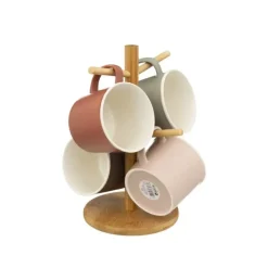 Coffret 4 mugs tendance 38cl