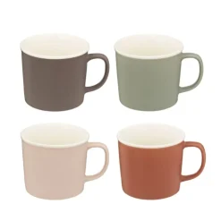 Coffret 4 mugs tendance 38cl