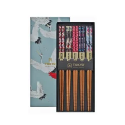 Coffret 5 pièces baguettes grues