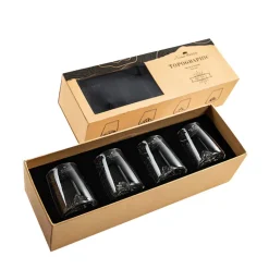 Coffret 4 shooters design 6,5cl Topographic Alaskan Maker