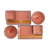 Coffret à sushis 2 pers. Glassy Rose Tokyo Design