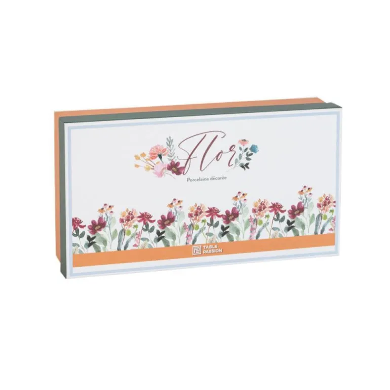 Coffret 6 tasses FLOR 23cl