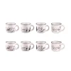 Coffret 8 tasses Friends 11cl