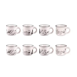 Coffret 8 tasses Friends 11cl