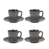 Coffret 4 tasses Liv bleu 22cl