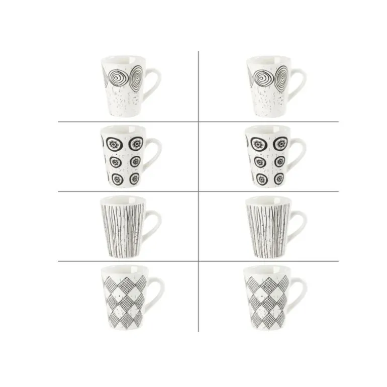 Coffret 8 tasses PALAWAN 10cl