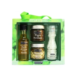 Coffret autour du basilic