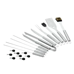 Coffret barbecue 18 ustensiles
