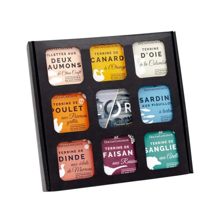 Coffret cadeau Apéro-terrines