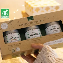 Coffret découverte 3 thés bio 30g Anatae