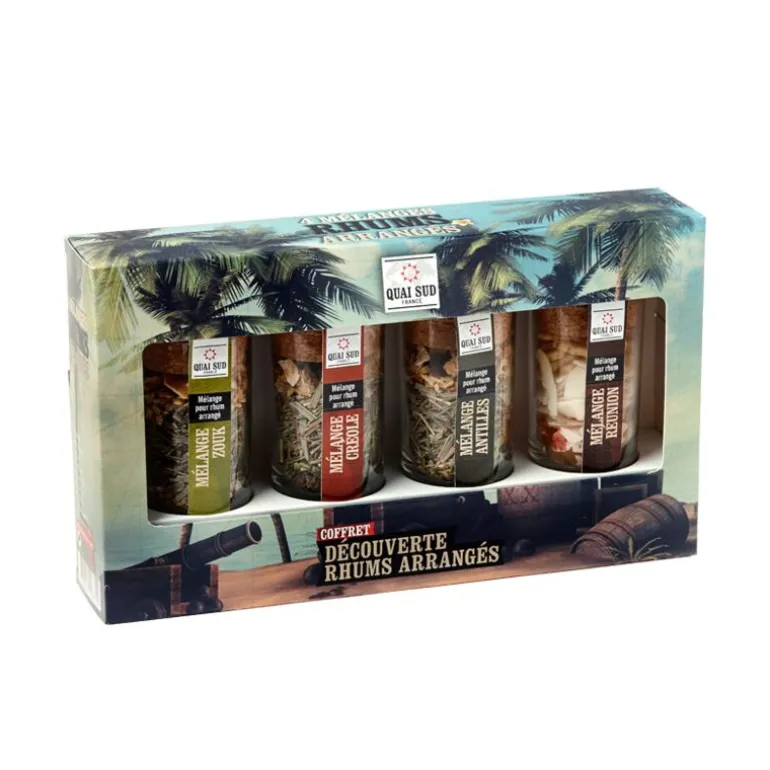 Coffret découverte rhum arrangé