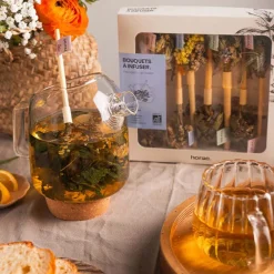 Coffret de 8 bouquets à infuser bio