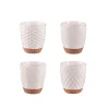 Coffret de 4 gobelets 20cl beige Jaspe Table Passion