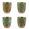 Coffret de 4 gobelets 20cl vert Jaspe Table Passion