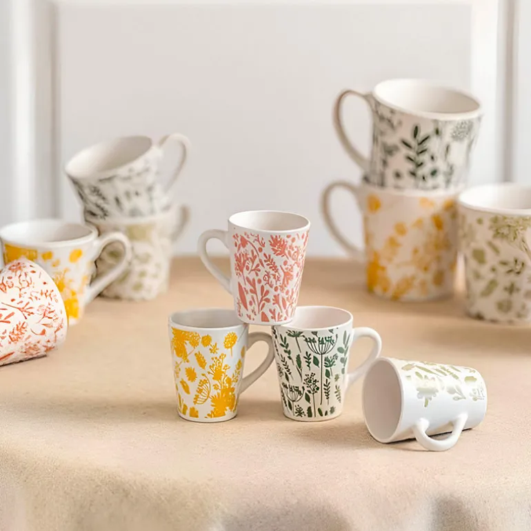 Coffret de 4 mugs 34cl Galehia Table Passion